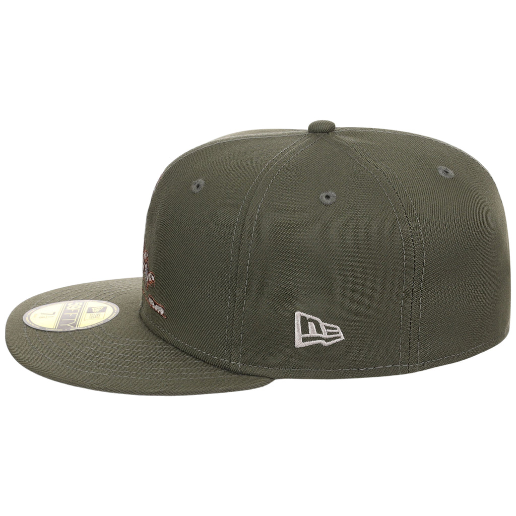 Detroit Tigers MLB Olive Alloy New Era 59FIFTY