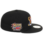 Philadelphia 76Ers NBA Black Dome New Era 59FIFTY