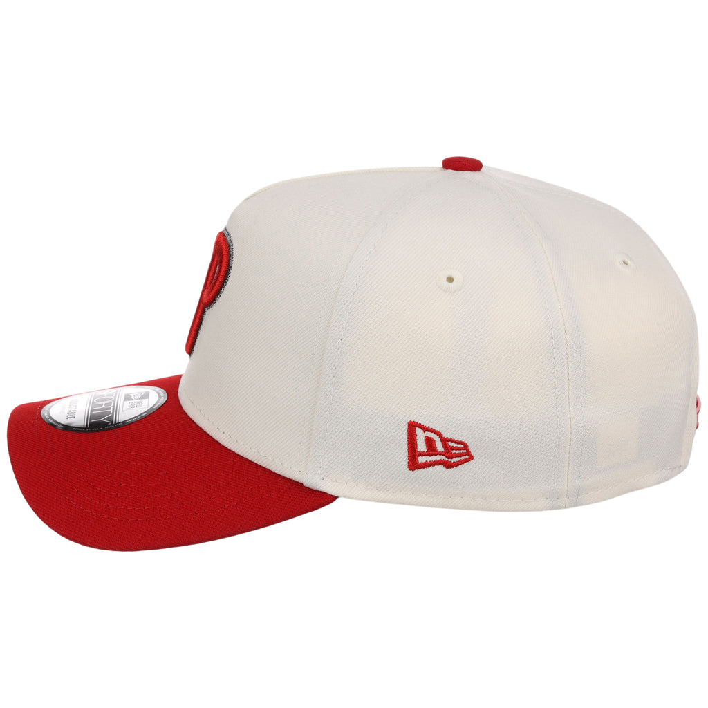 Philadelphia Phillies MLB Chrome x Red FASHION CORE New Era 9FORTY A-Frame