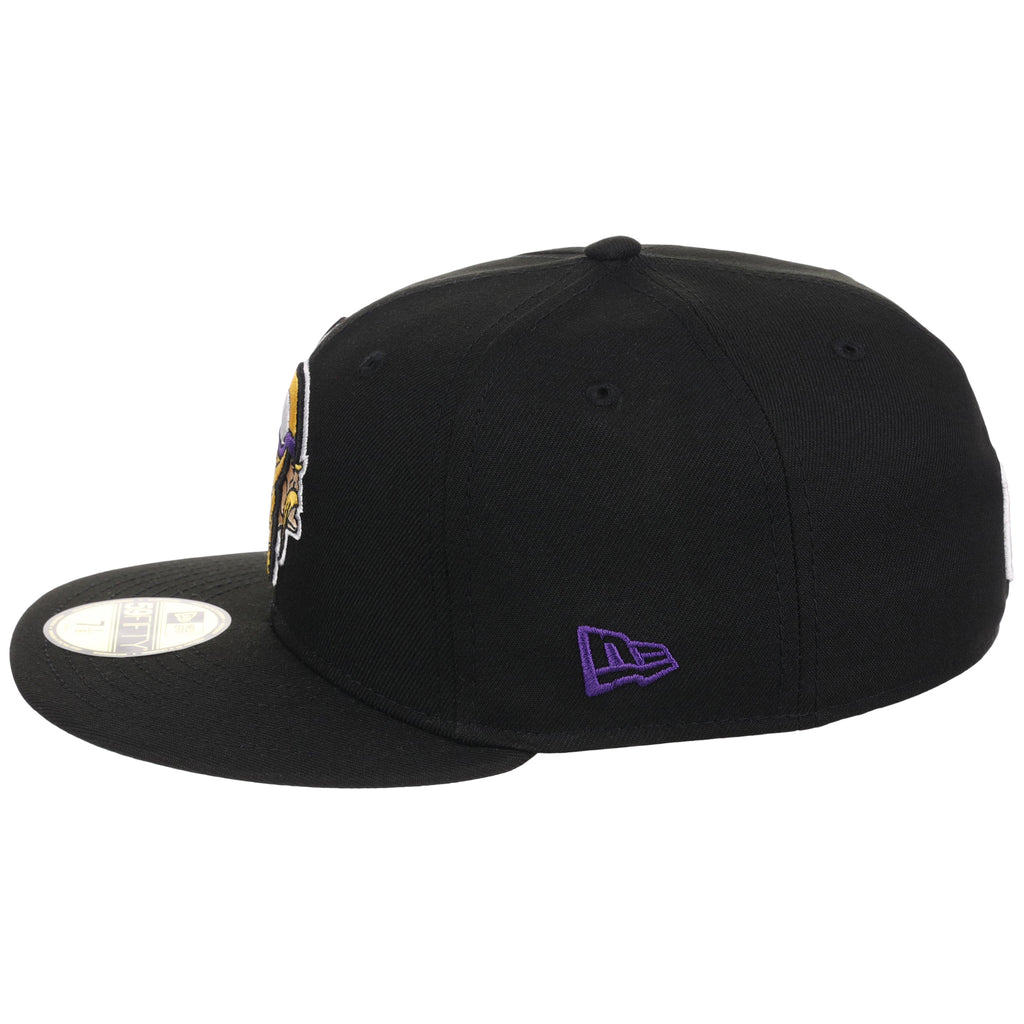 Minnesota Vikings NFL Black Dome New Era 59FIFTY
