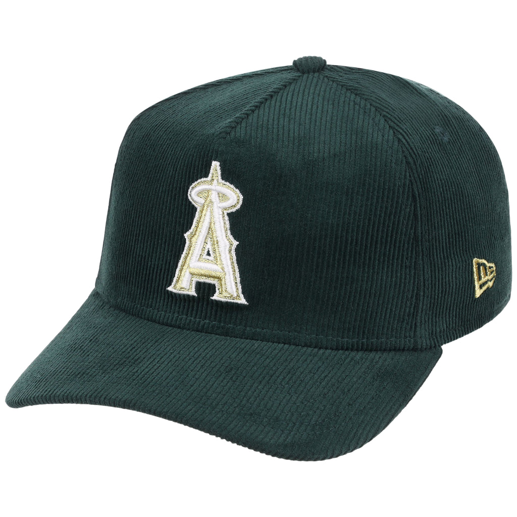 Anaheim Angels MLB Dark Green Cord FASHION CORE New Era 9FORTY A-Frame