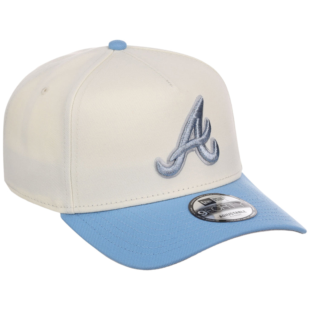 Atlanta Braves MLB Chrome x Sky FASHION CORE New Era 9FORTY A-Frame