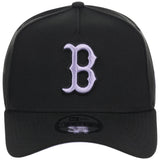 Boston Red Sox MLB Black x Lavender FASHION CORE New Era 9FORTY A-Frame