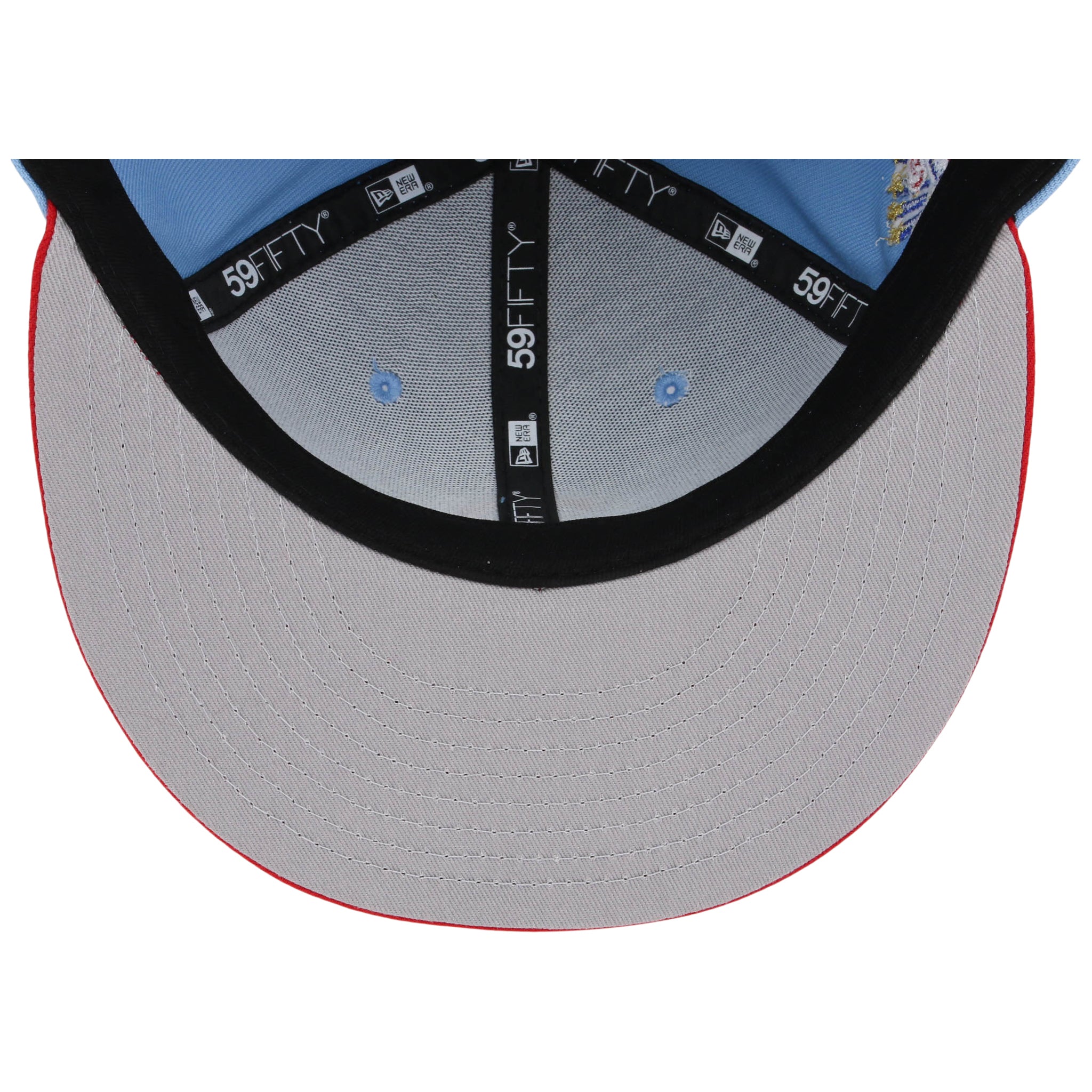 Chicago Cubs MLB Flipmode 2.0 New Era 59FIFTY (Sky/Red/Gray)