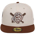 Pittsburgh Pirates MLB Auburn Cream New Era 59FIFTY