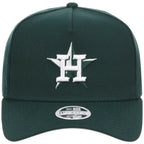 Houston Astros Women's New Era 9FORTY Dark Green A-Frame