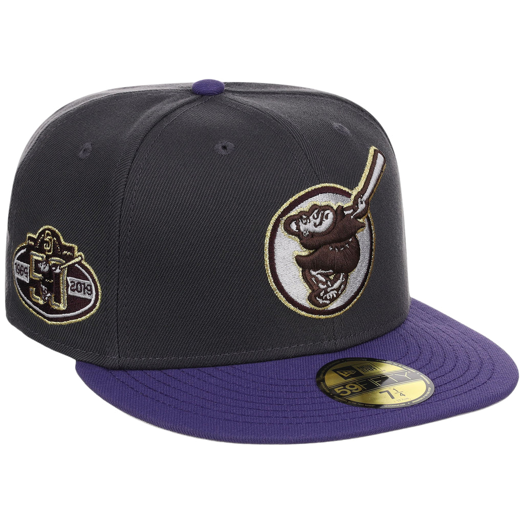 San Diego Padres MLB Midnight Orchid New Era 59FIFTY
