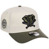 Oakland Athletics MLB Chrome Olive New Era 9FORTY