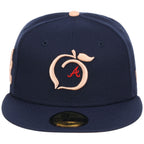 Atlanta Braves Peach Atlanta Crown the City New Era 59FIFTY