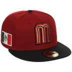 Mexico MLB United by Baseball New Era 59FIFTY (Red/Black)
