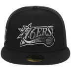 Philadelphia 76Ers NBA Liquid Titanium New Era 59FIFTY