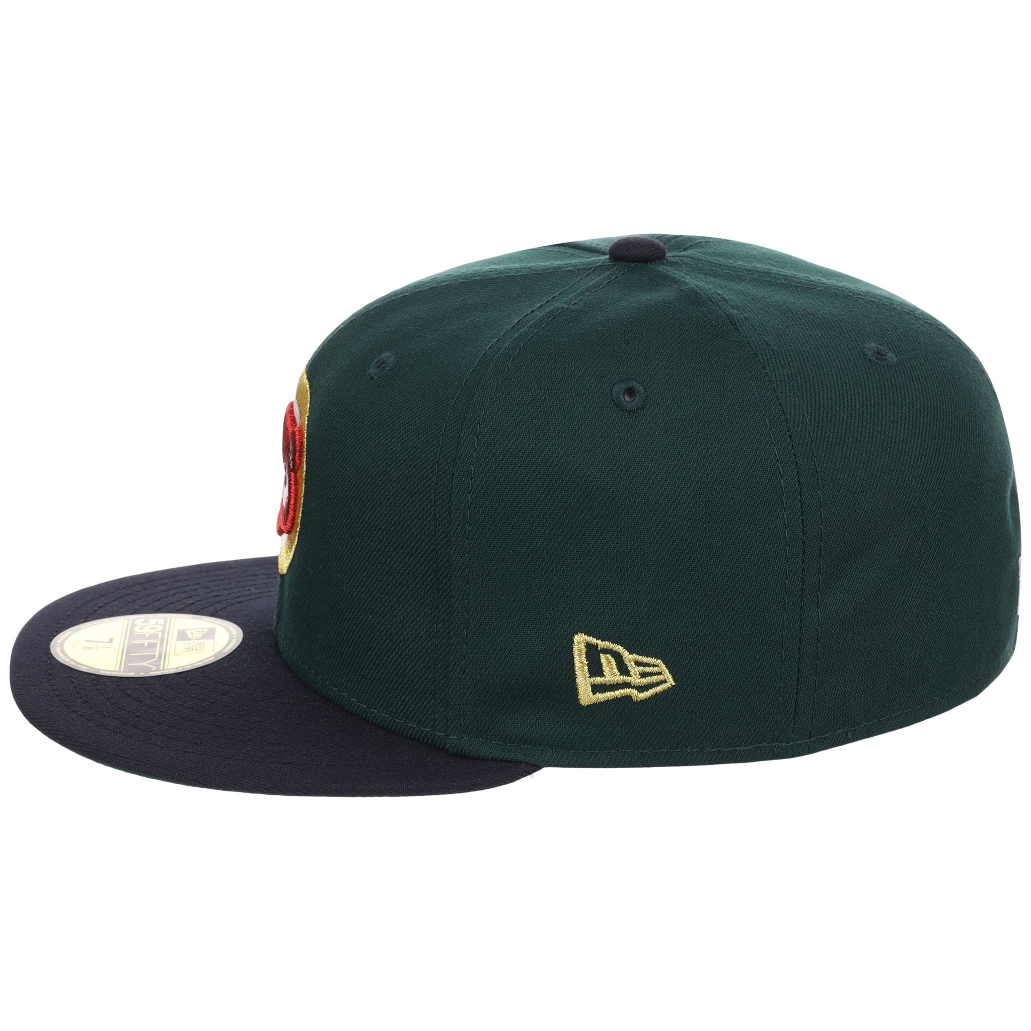 Chicago Cubs Northside Chicago Crown the City New Era 59FIFTY (Dark Green/Navy)