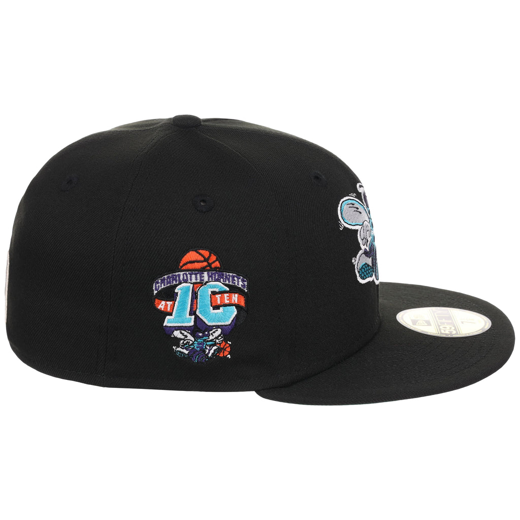 Charlotte Hornets NBA Black Dome New Era 59FIFTY