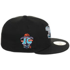 Charlotte Hornets NBA Black Dome New Era 59FIFTY