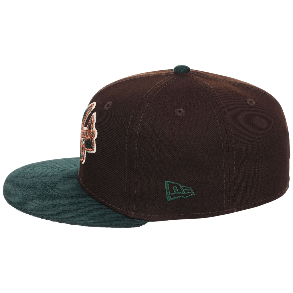 Atlanta Braves MLB Forest Ember New Era 59FIFTY