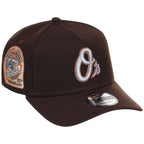 Baltimore Orioles MLB Frosted Bark New Era 9FORTY A-Frame