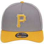 Pittsburgh Pirates MLB Gray OTC FASHION CORE New Era 9FORTY A-Frame