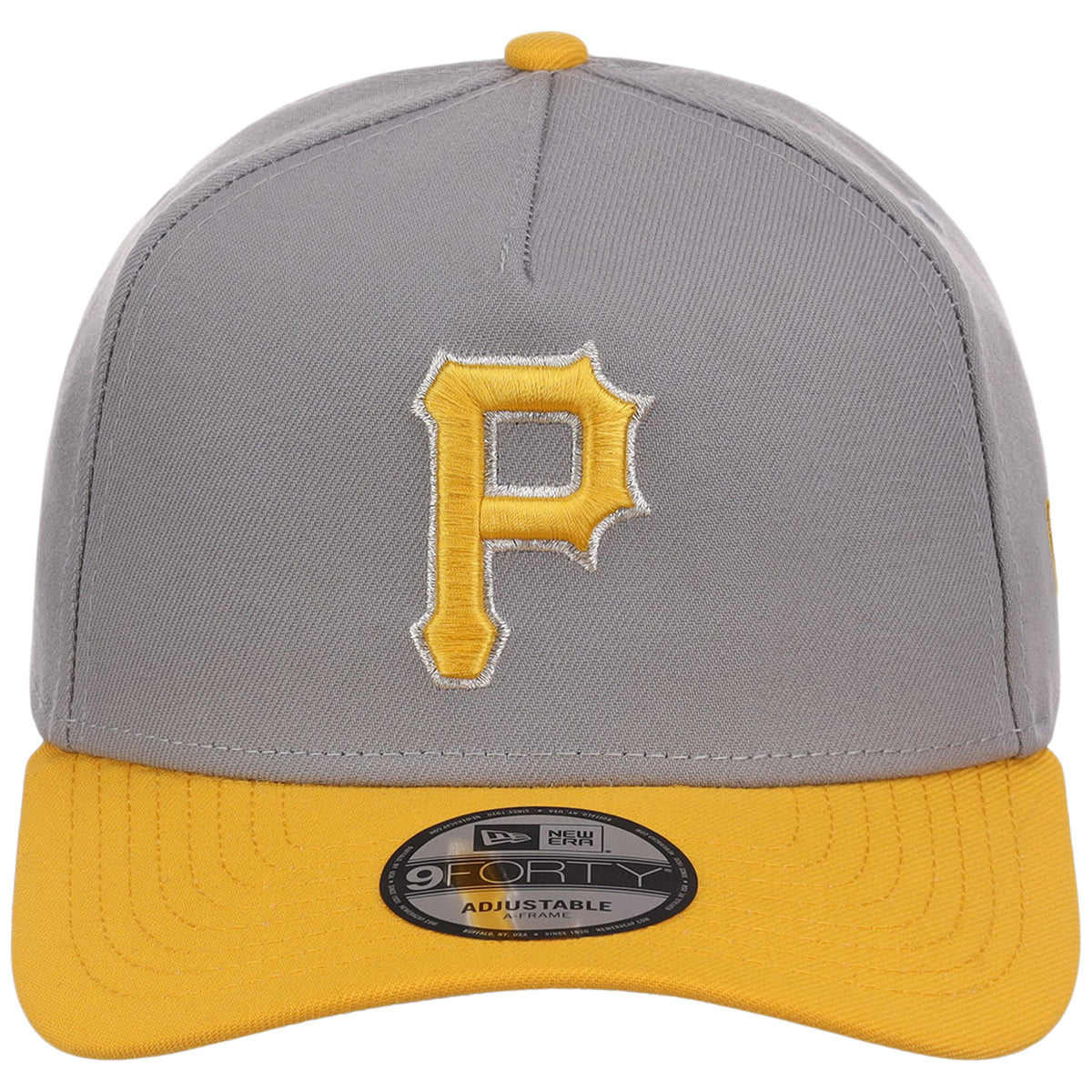 Pittsburgh Pirates MLB Gray OTC FASHION CORE New Era 9FORTY A-Frame