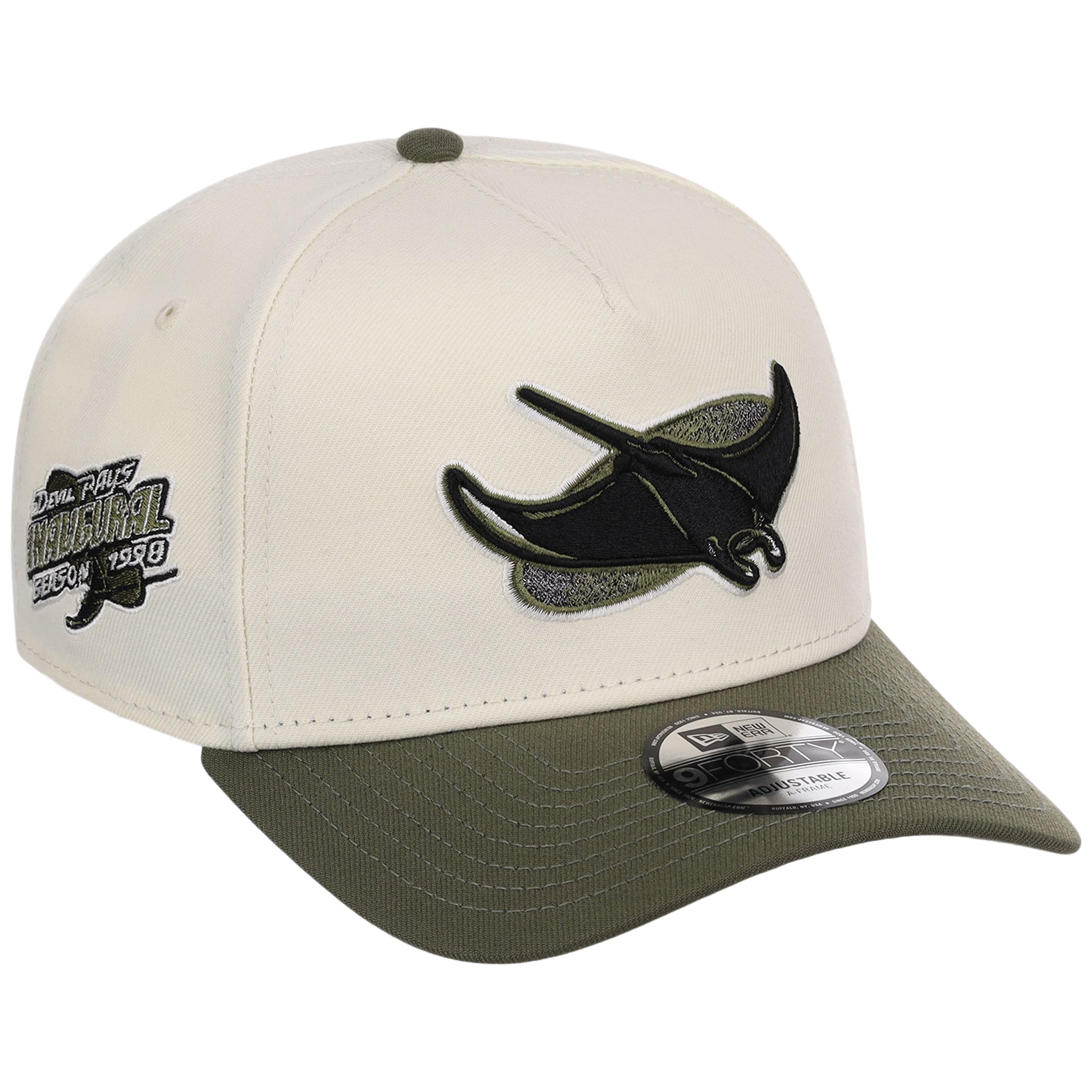 Tampa Bay Rays MLB Chrome Olive New Era 9FORTY