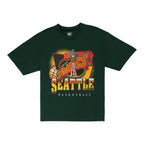SEATTLE SUPERSONICS HWC Sonic Boom Foundation Tee DKGRN/DKGR