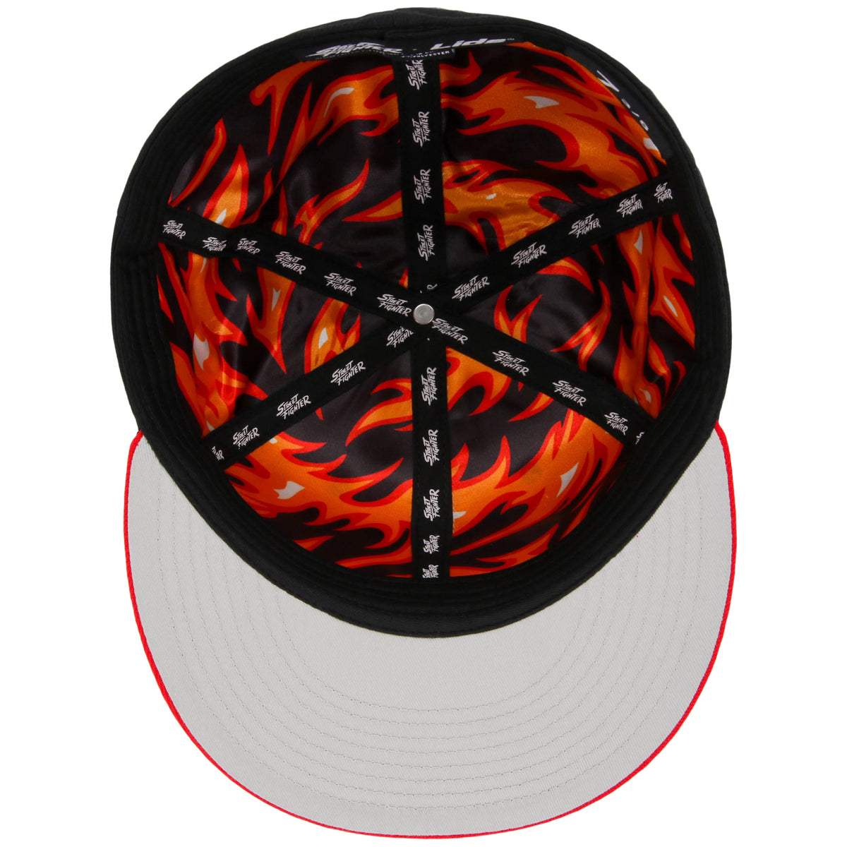 Logo Fitted (Black/Red) - Street Fighter 'World Warrior Tournament' Collection