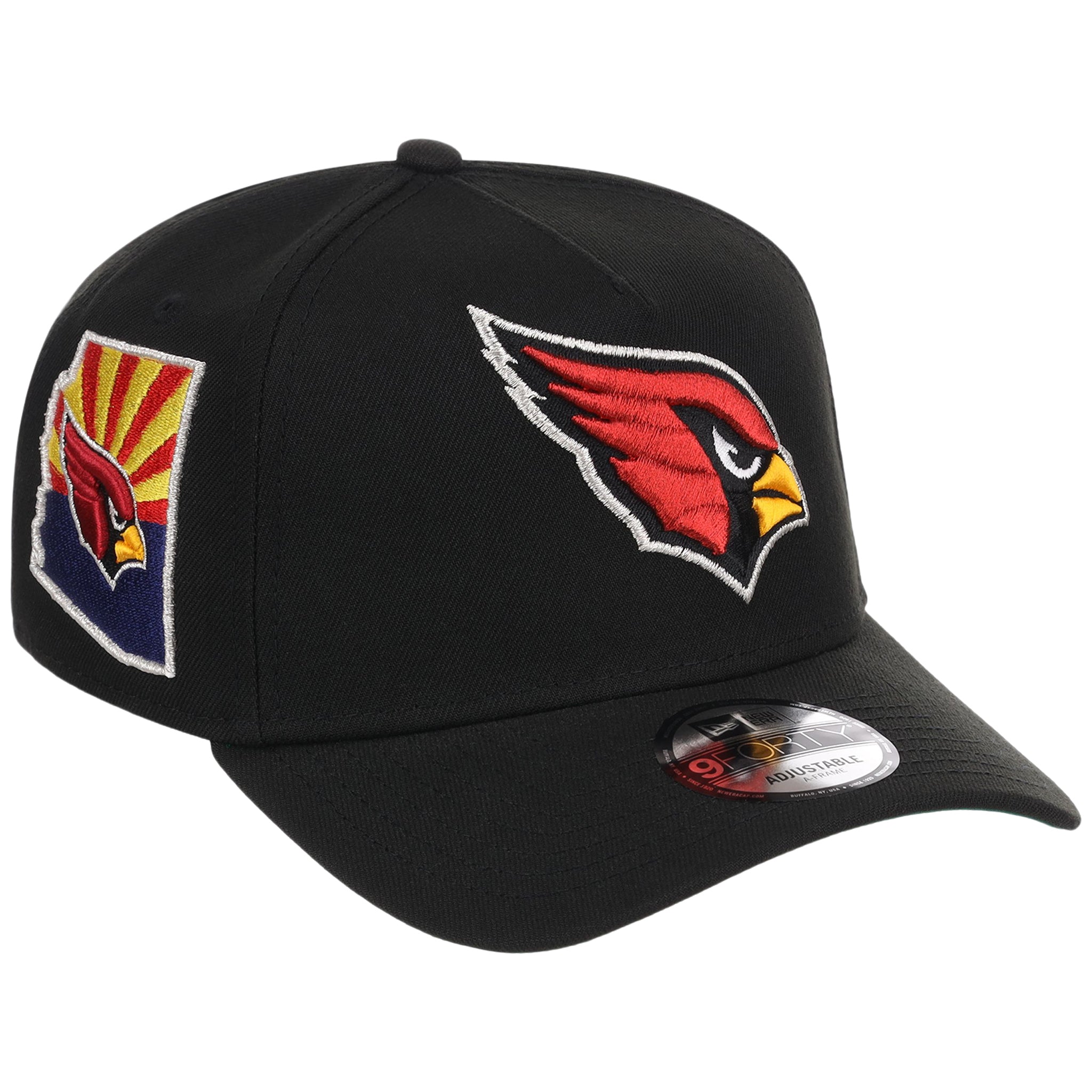 Arizona Cardinals NFL Black Dome New Era 9FORTY A-Frame