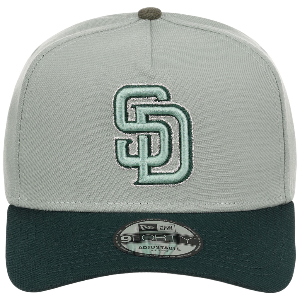 San Diego Padres MLB Everest x Dark Green FASHION CORE New Era 9FORTY A-Frame