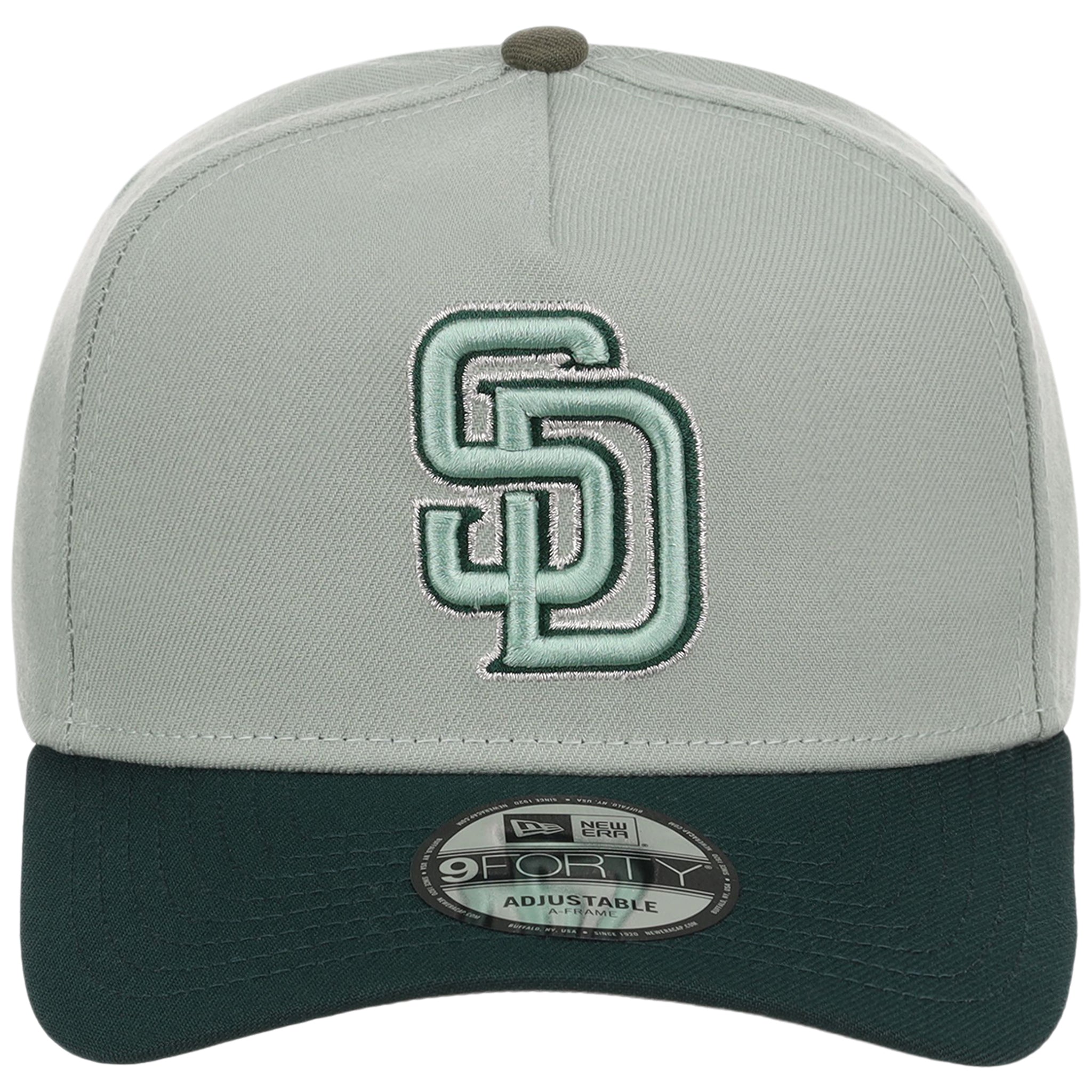 San Diego Padres MLB Everest x Dark Green FASHION CORE New Era 9FORTY A-Frame
