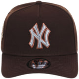 New York Yankees MLB Frosted Bark New Era 9FORTY A-Frame