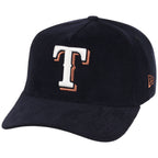 Texas Rangers MLB Navy Cord FASHION CORE New Era 9FORTY A-Frame
