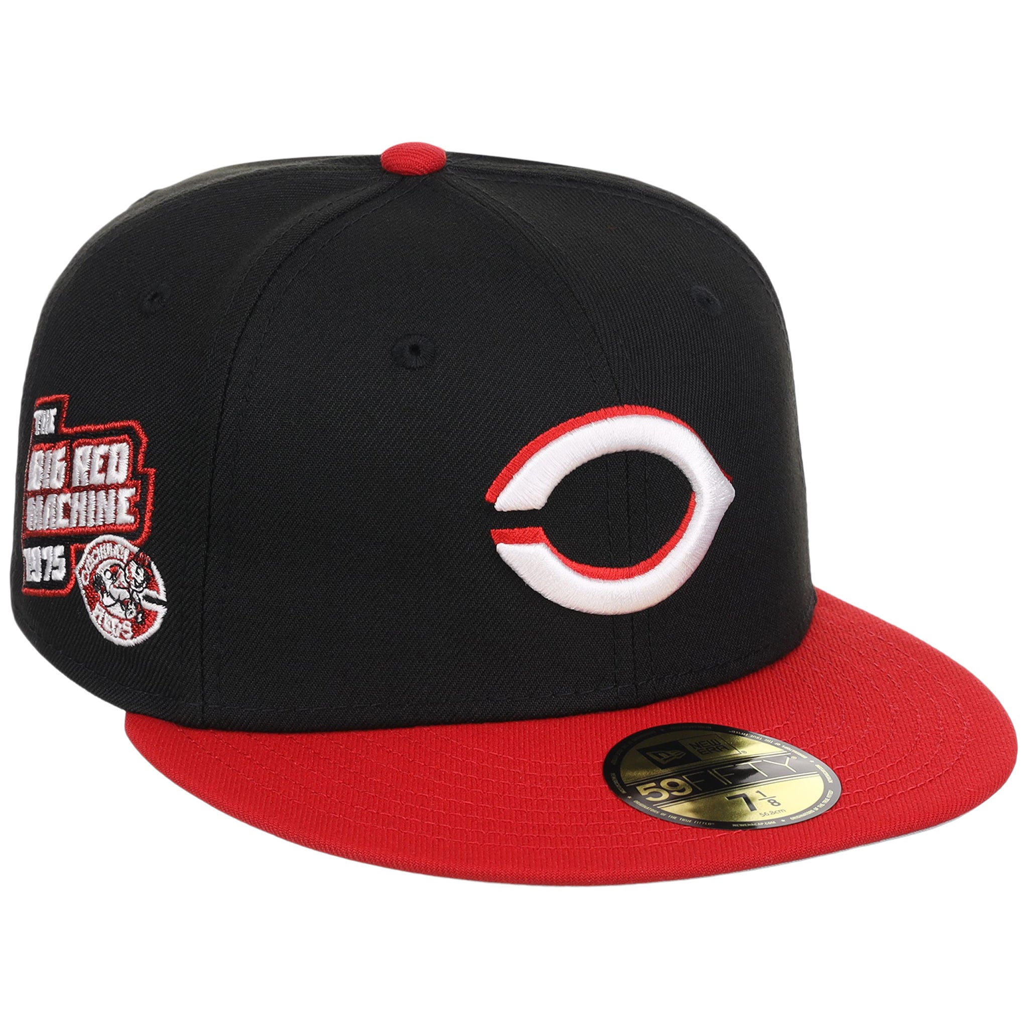 Cincinnati Reds MLB Flipmode 2.0 New Era 59FIFTY (Black/Red/Gray)