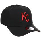 Kansas City Royals MLB Black x Red FASHION CORE New Era 9FORTY A-Frame