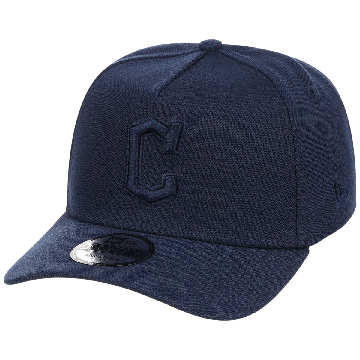 Cleveland Indians MLB Navy FASHION CORE New Era 9FORTY A-Frame