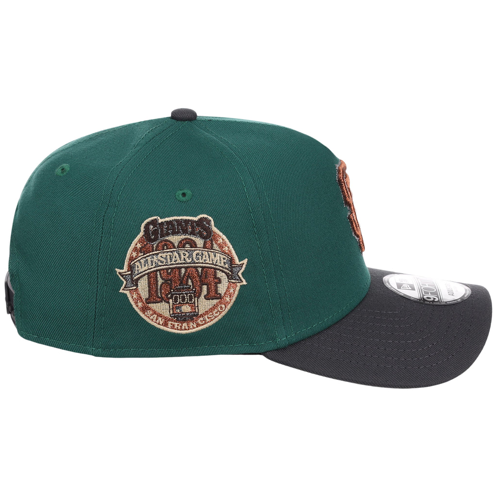 San Francisco Giants MLB Emerald Graphite New Era 9FORTY