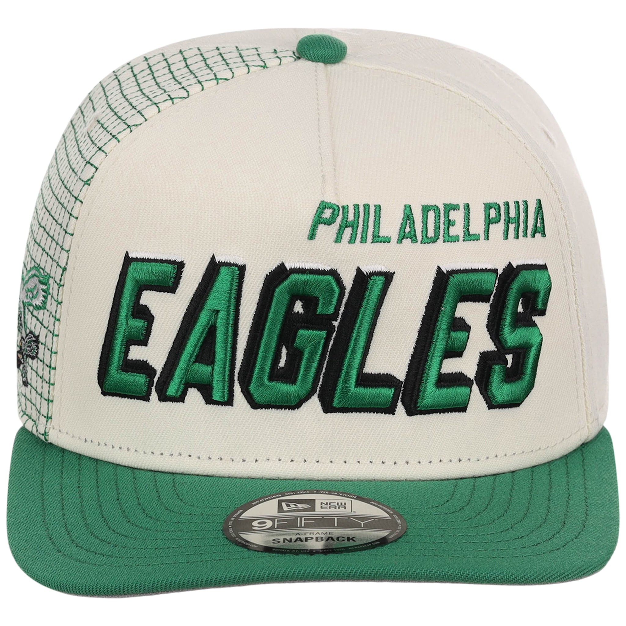 Philadelphia Eagles NFL Gridlock New Era 9FIFTY A-Frame