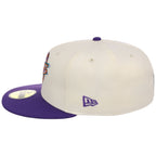 Utah Jazz NBA Chrome OTC New Era 59FIFTY (Chrome/Purple)