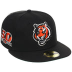 Cincinnati Bengals NFL Black Dome New Era 59FIFTY