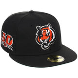 Cincinnati Bengals NFL Black Dome New Era 59FIFTY