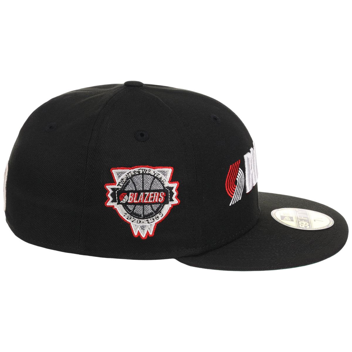 Portland Trail Blazers NBA Black Dome New Era 59FIFTY