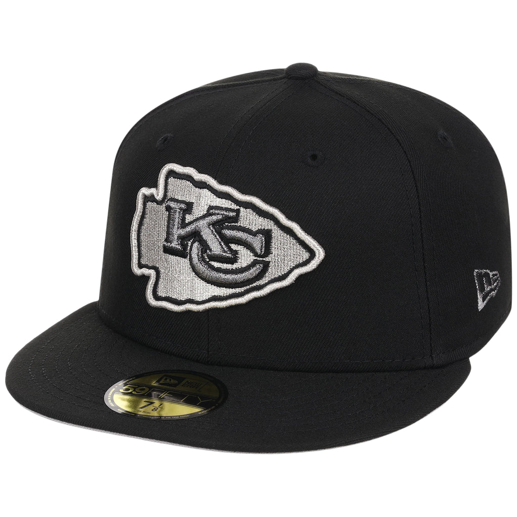 Kansas City Chiefs NFL Liquid Titanium New Era 59FIFTY