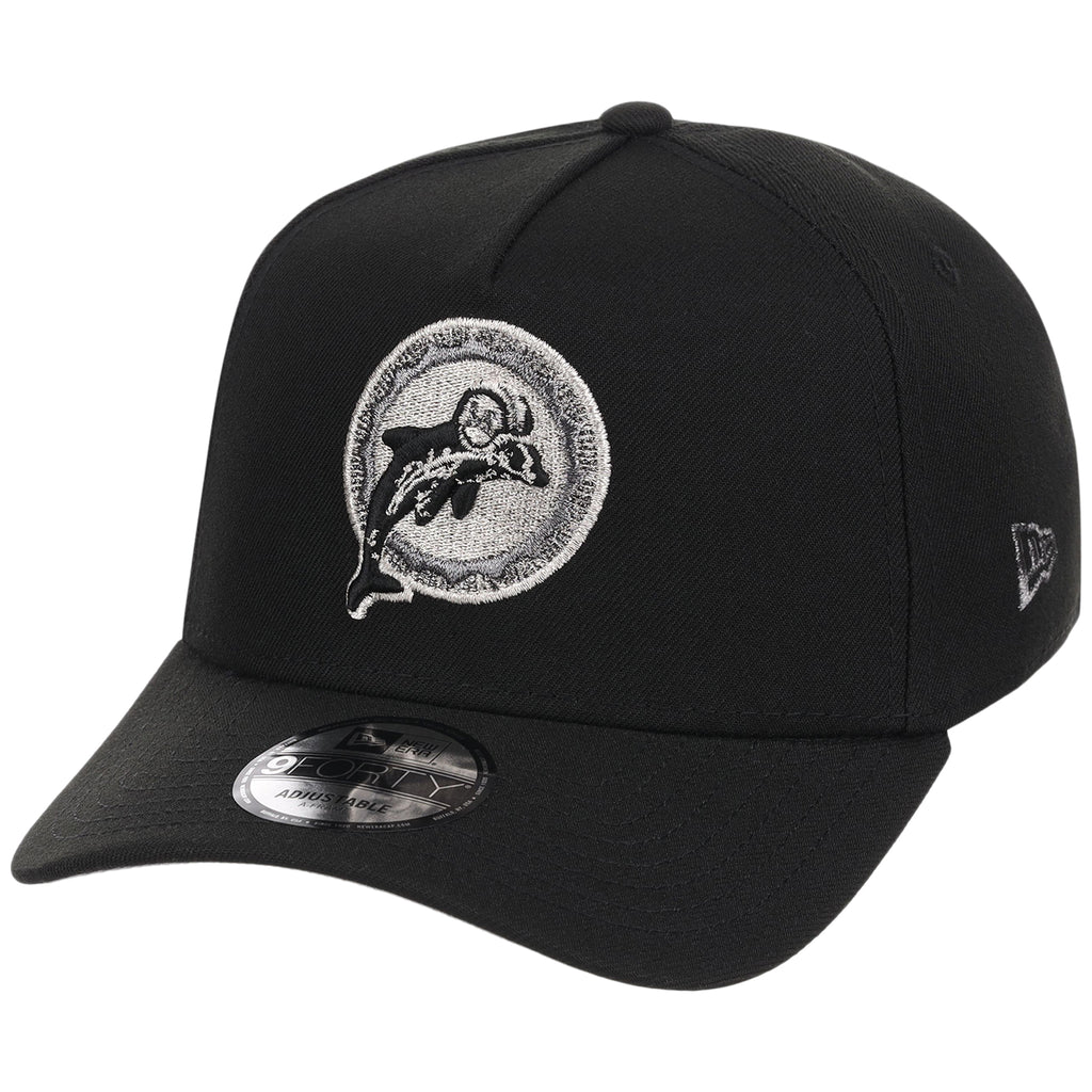Miami Dolphins NFL Liquid Titanium New Era 9FORTY