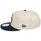 Houston Rockets NBA Chrome OTC New Era 59FIFTY (Chrome/Navy)
