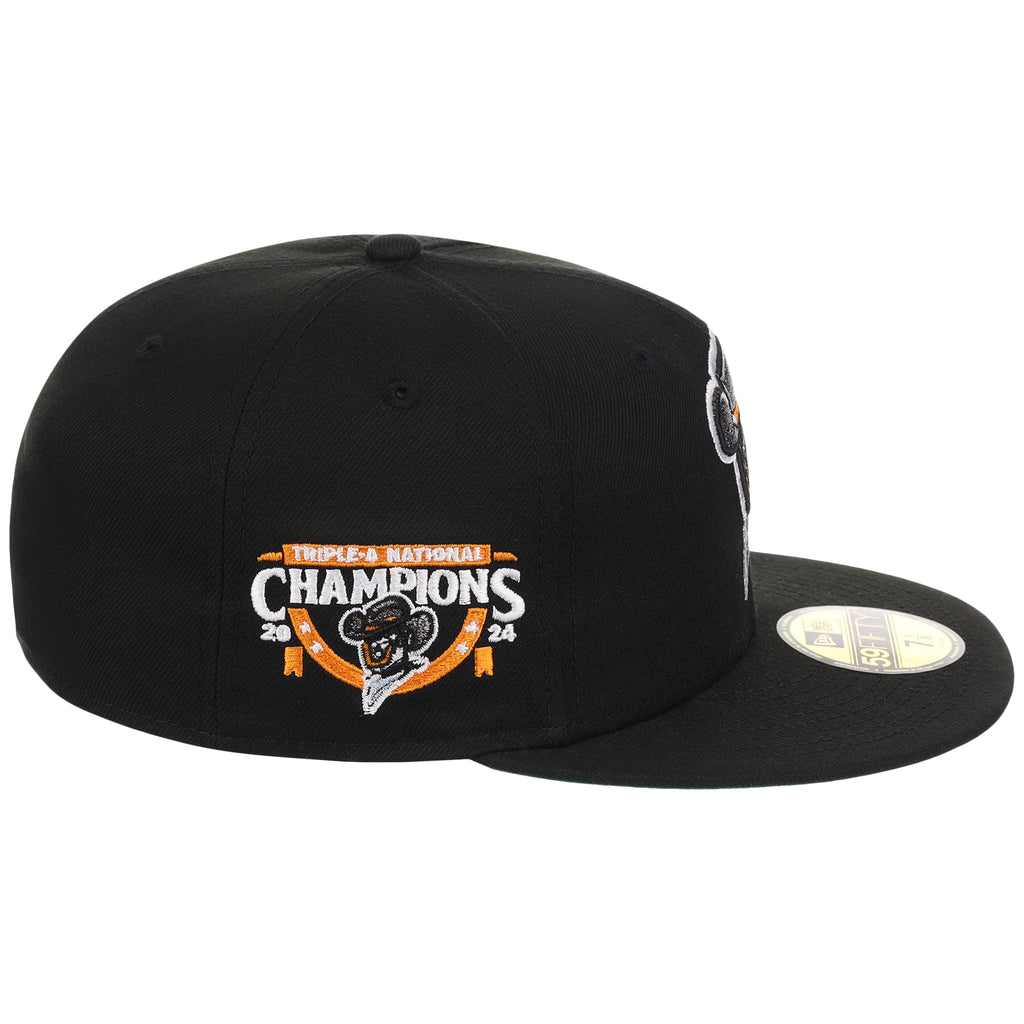 Sugar Land Space Cowboys MiLB Black Dome New Era 59FIFTY