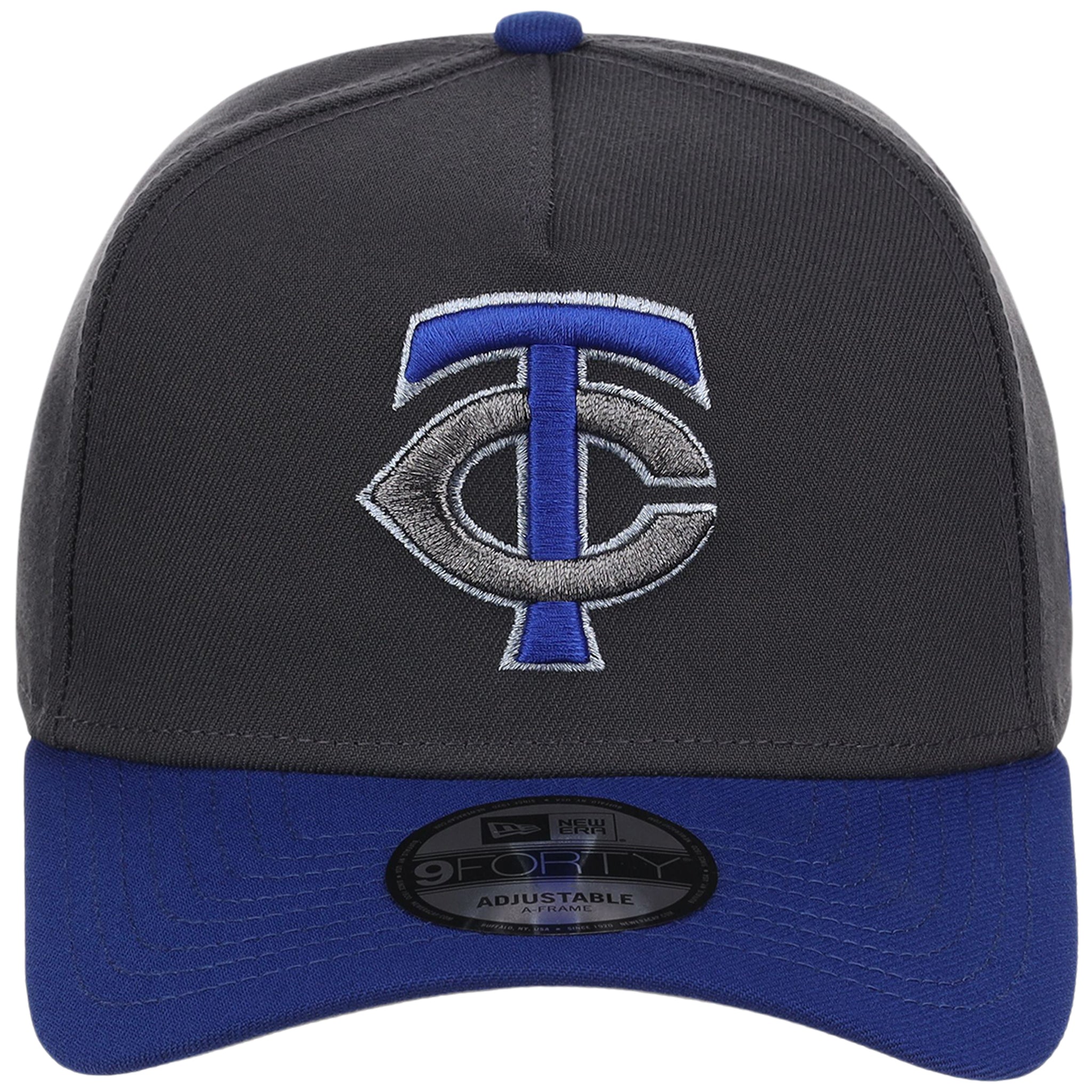 Minnesota Twins MLB Graphite x Royal FASHION CORE New Era 9FORTY A-Frame