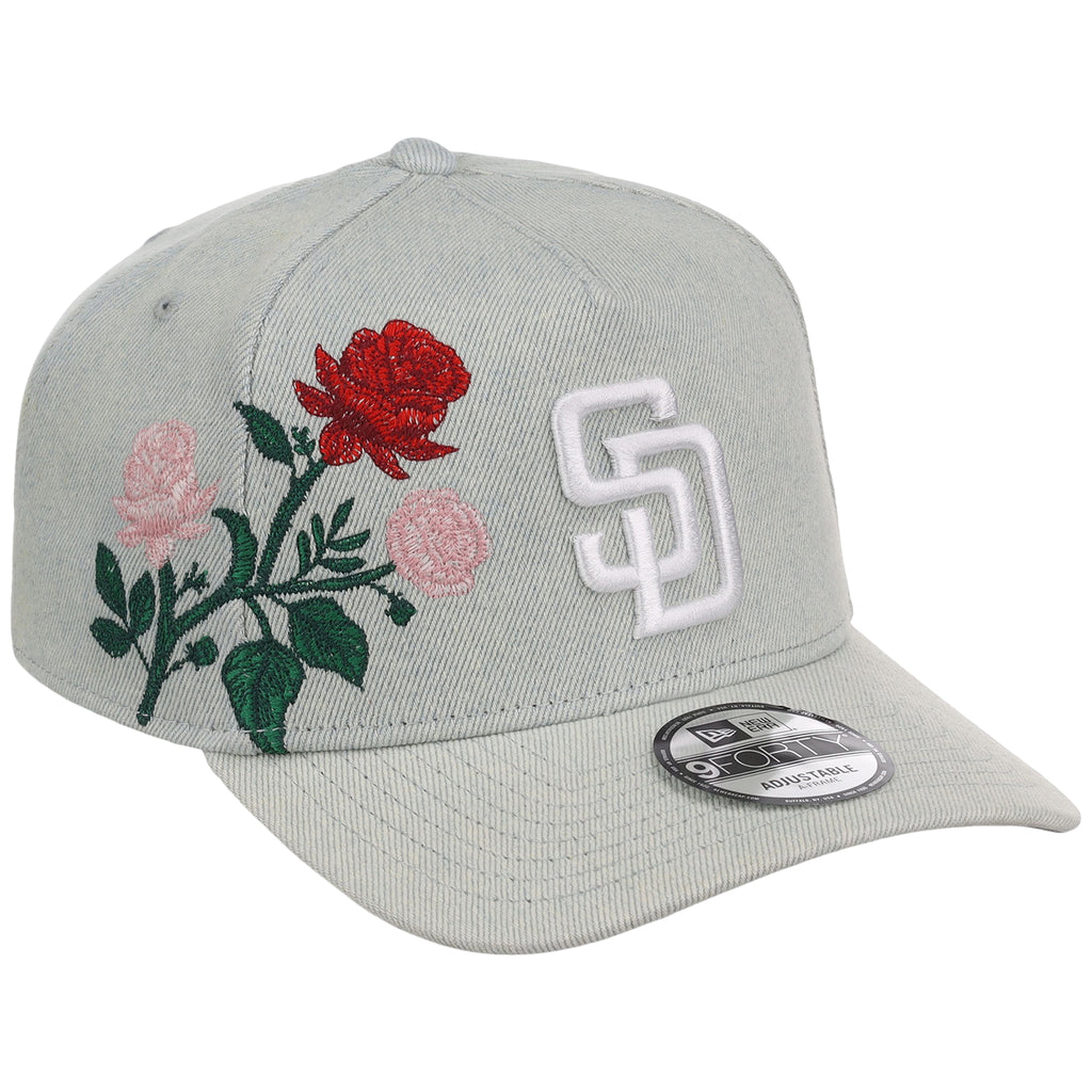 San Diego Padres MLB Denim Flower New Era 9FORTY