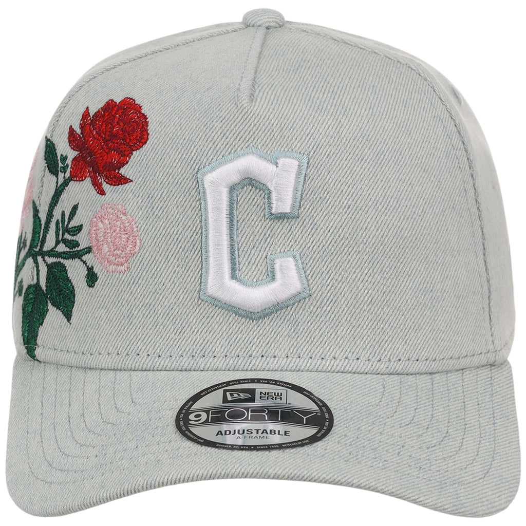 Cleveland Guardians MLB Denim Flower New Era 9FORTY