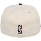 Indiana Pacers NBA Chrome OTC New Era 59FIFTY (Chrome/Navy)
