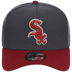 Chicago White Sox MLB Graphite x Cardinal FASHION CORE New Era 9FORTY A-Frame