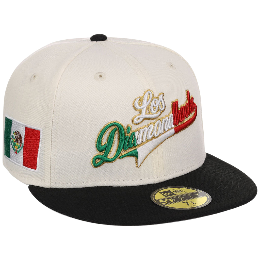 Arizona Diamondbacks Phoenix Crown the City New Era 59FIFTY (Chrome/Black)