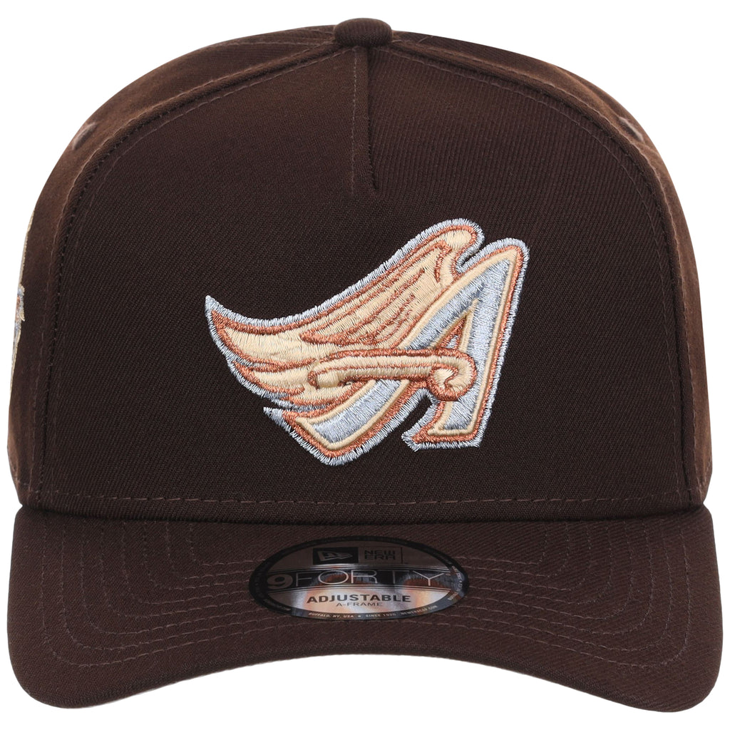 Anaheim Angels MLB Frosted Bark New Era 9FORTY A-Frame